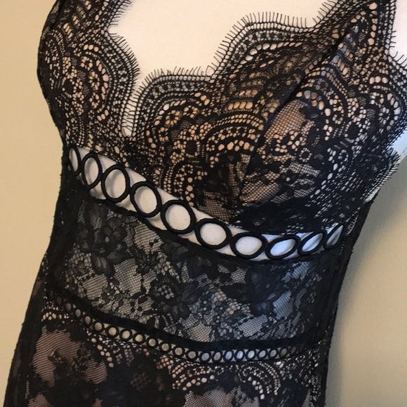 LAST ONE!! Victoria’s Secret lace and rings dress - Picture 2 of 8